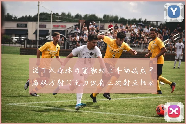 诺丁汉森林与富勒姆上半场战成平局双方射门乏力仅有三次射正机会